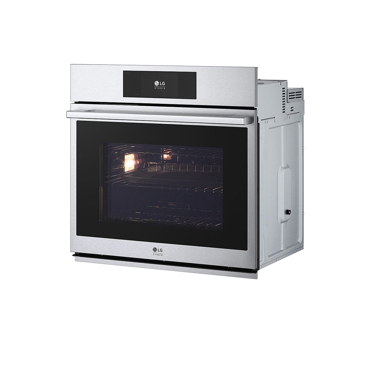 LG STUDIO 4.7 cu. ft. Smart InstaView® Electric Single Built-In Wall Oven with Air Fry & Steam Sous Vide