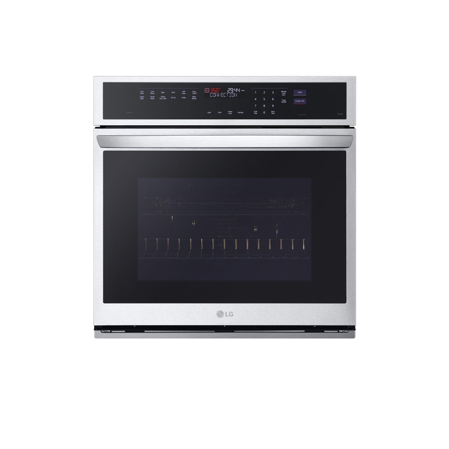 4.7 cu. ft. Smart Wall Oven with InstaView®, True Convection, Air Fry, and Steam Sous Vide