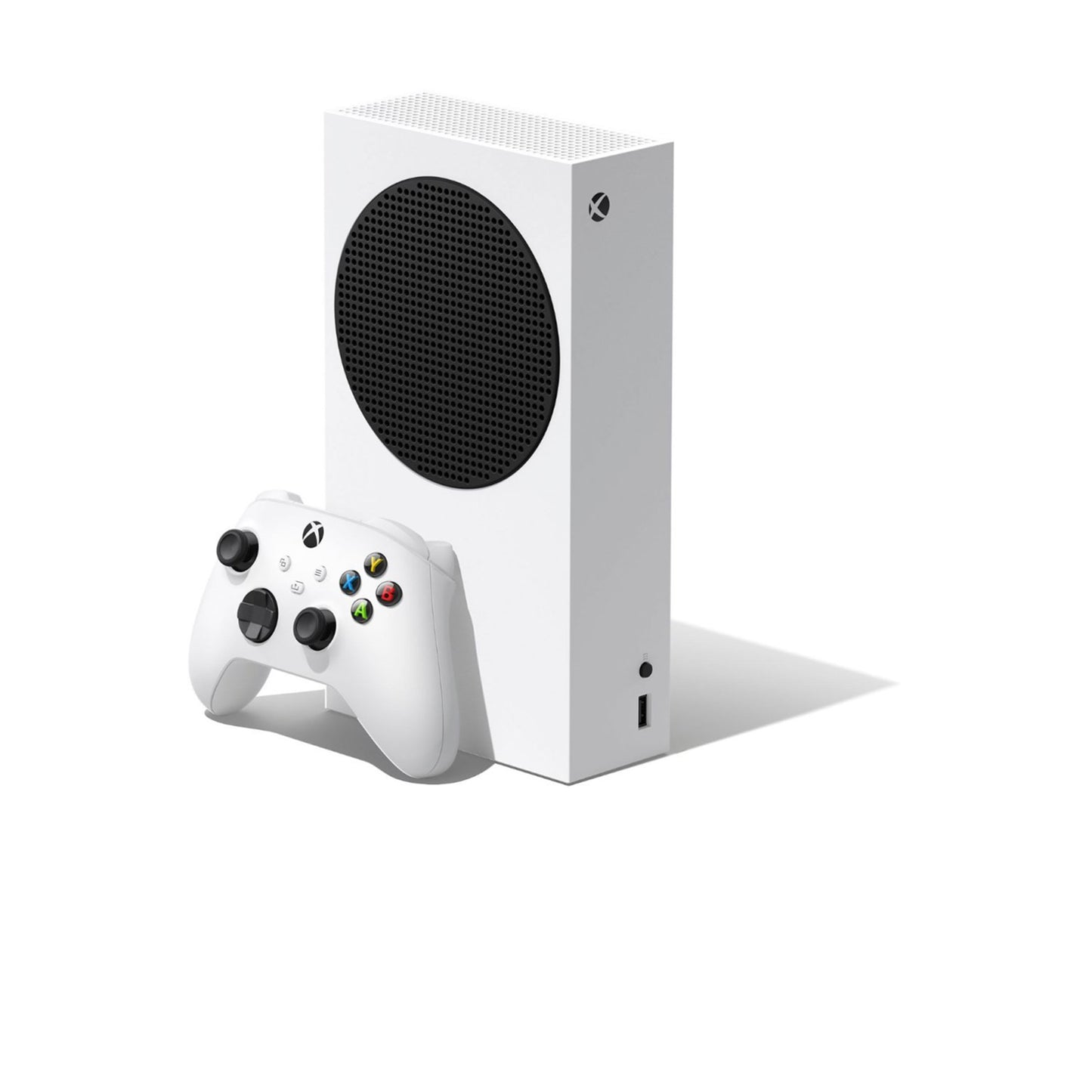 Microsoft - وحدة تحكم Xbox Series S سعة 512 جيجابايت رقمية بالكامل (ألعاب خالية من الأقراص) - أبيض 