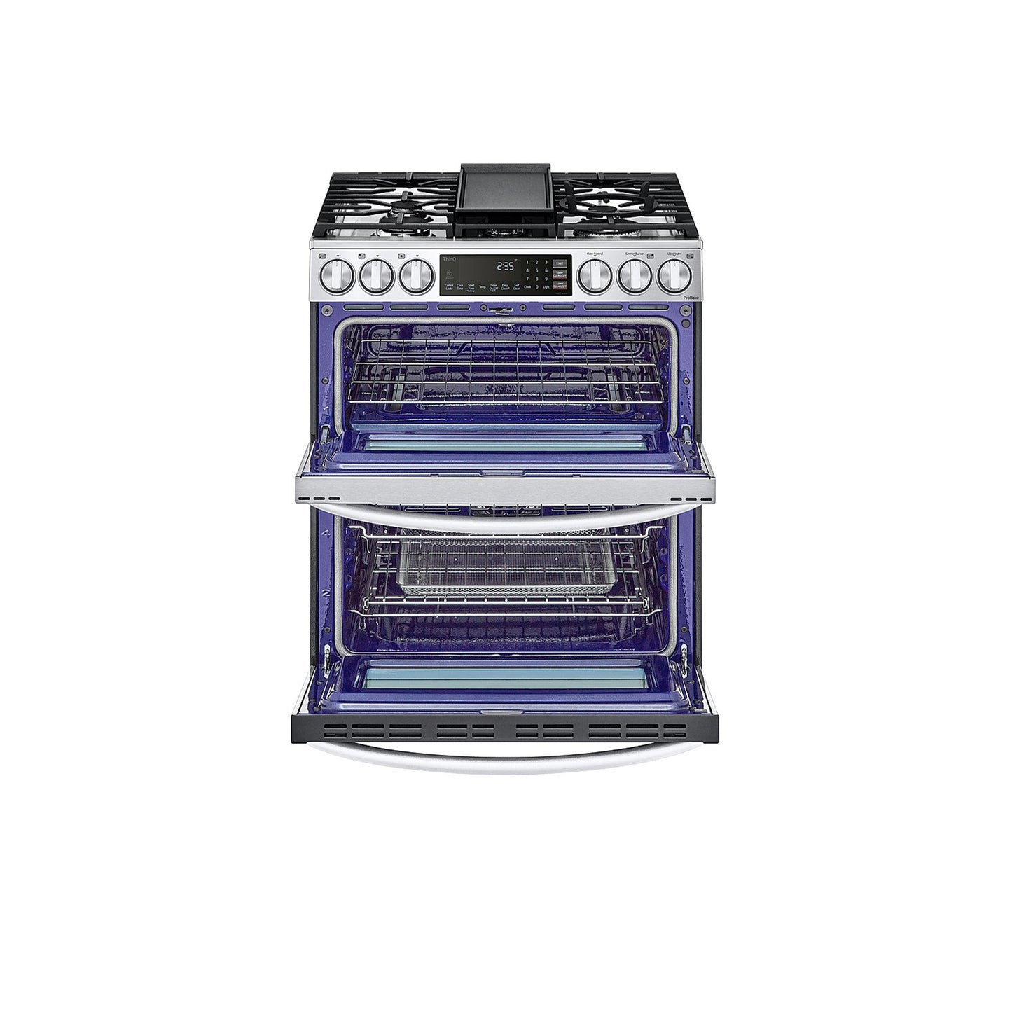 6.9 cu. ft. Smart Gas Double Oven Slide-in Range with InstaView®, ProBake® Convection, Air Fry, and Air Sous Vide