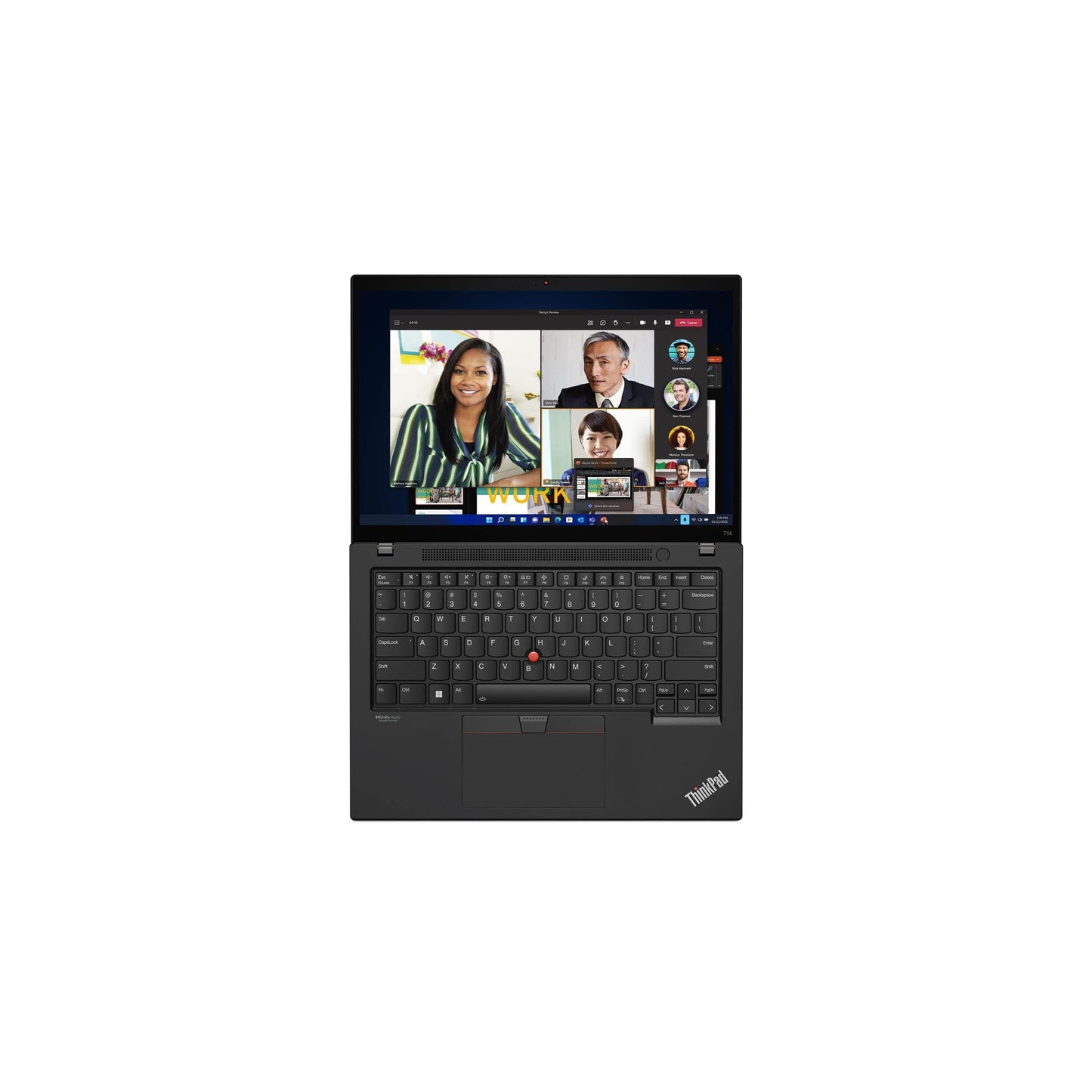 محطة العمل المحمولة ThinkPad P16s Gen 2 Intel (16 بوصة) - أسود 