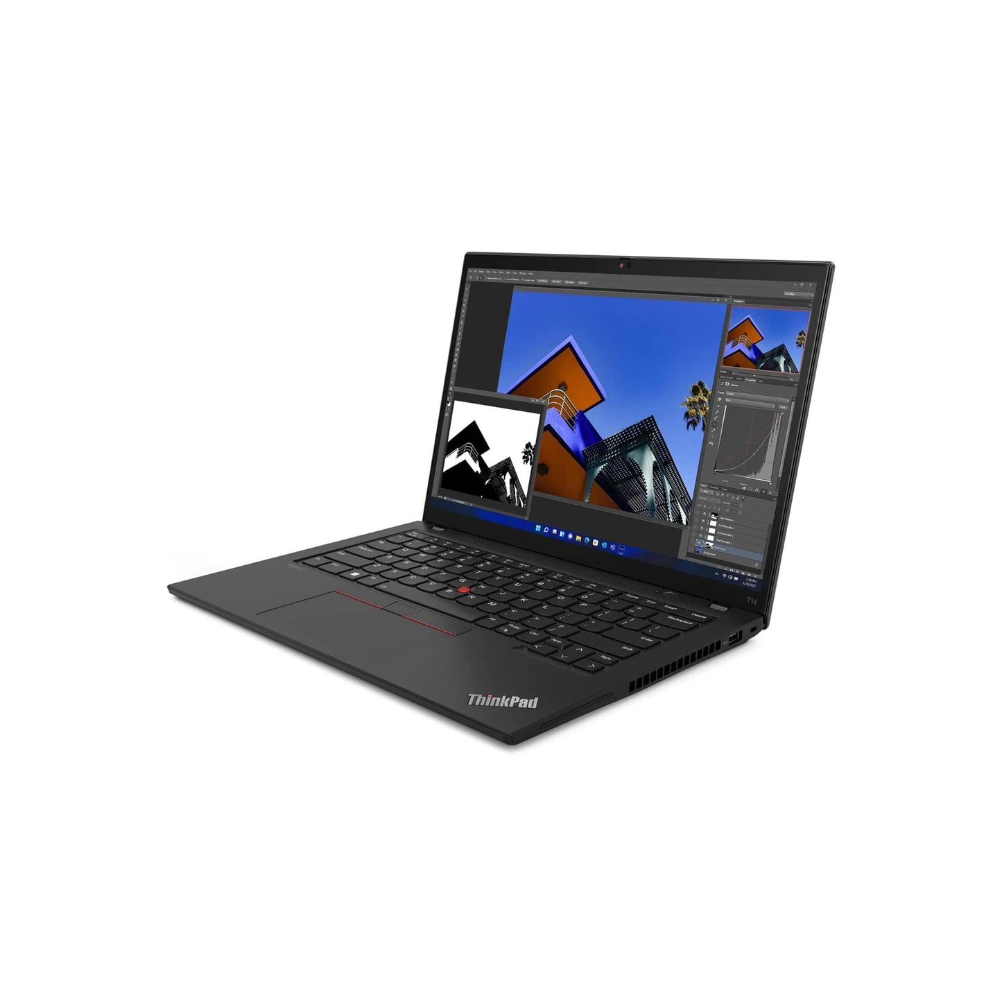 محطة العمل المحمولة ThinkPad P16s Gen 2 Intel (16 بوصة) - أسود 