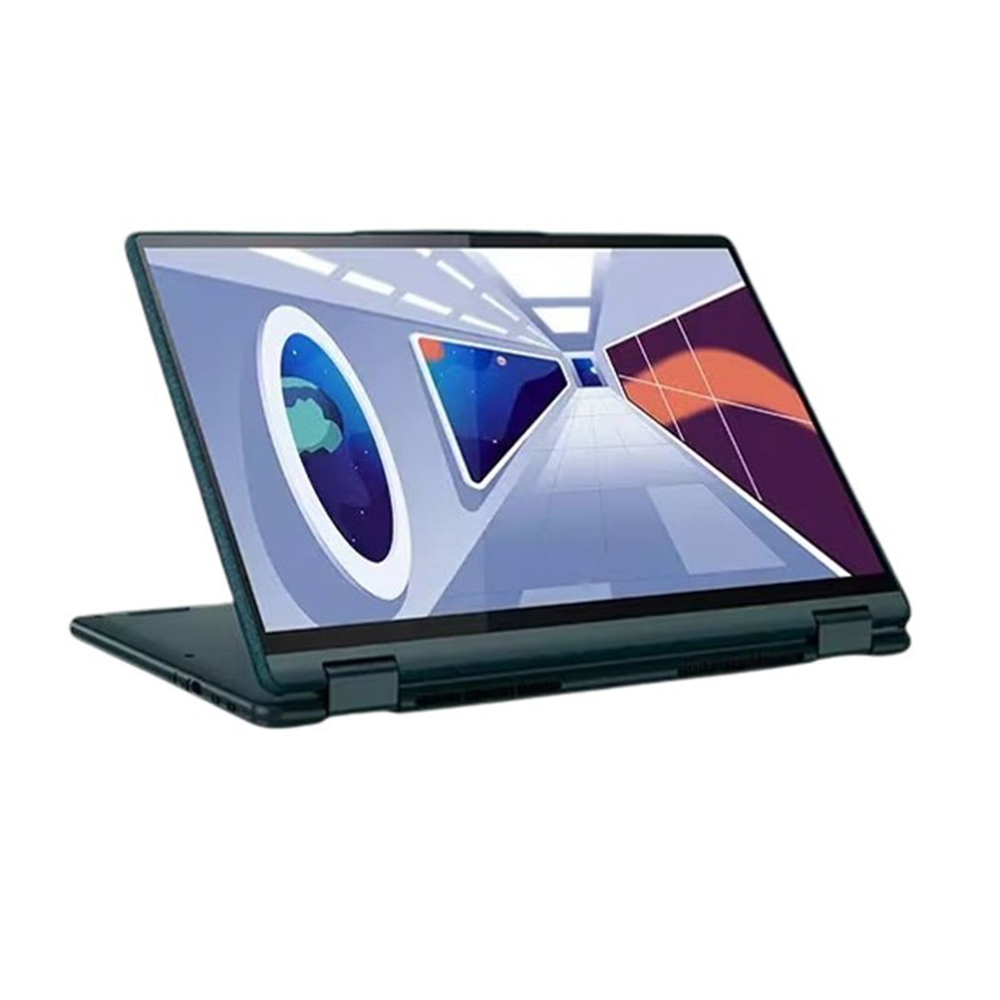 Yoga 6 (13 بوصة AMD) - أزرق مخضر داكن مع غطاء علوي من الألومنيوم 