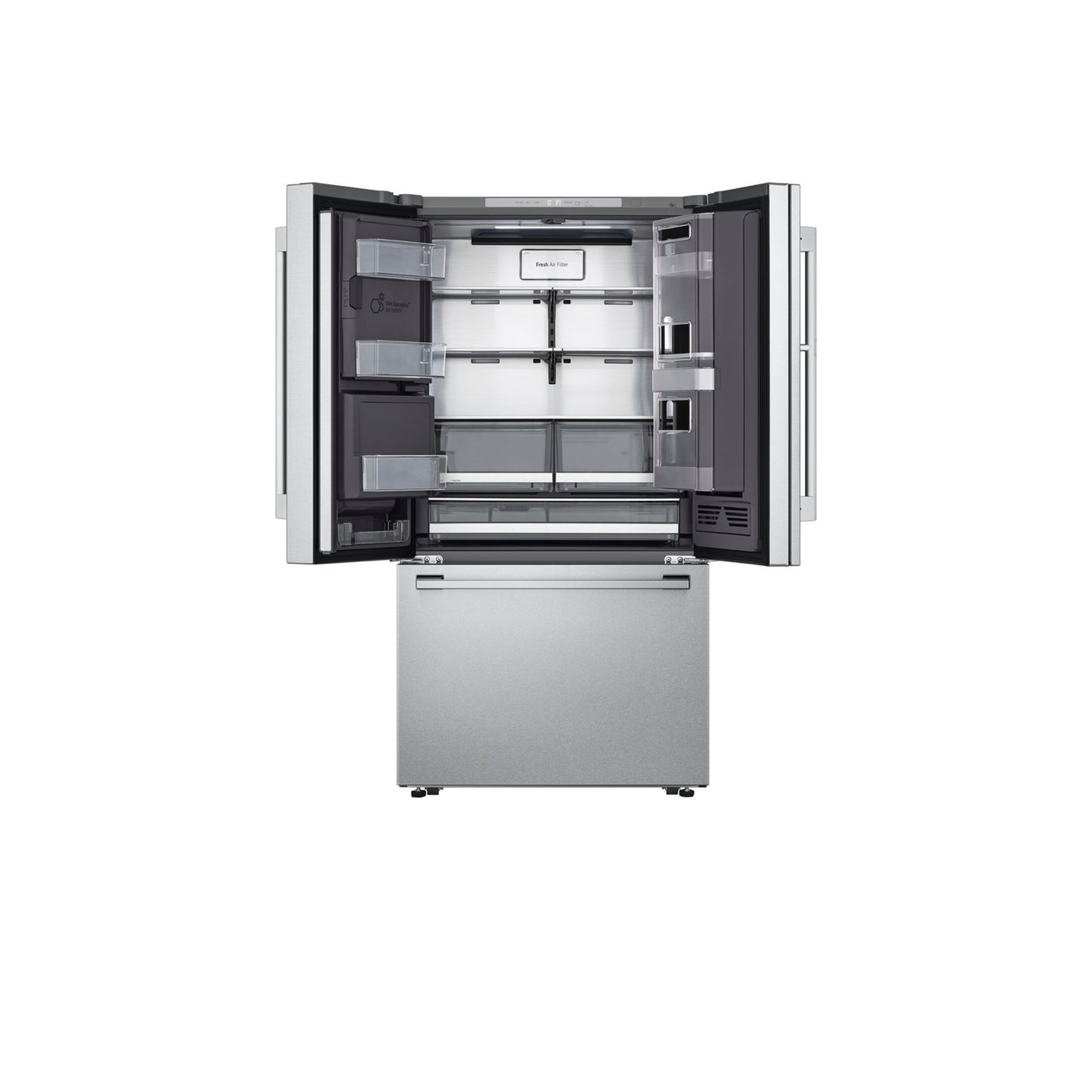 LG STUDIO 24 cu. ft. Smart InstaView® Door-in-Door® Large Capacity Counter-Depth Refrigerator with Craft Ice™ Maker