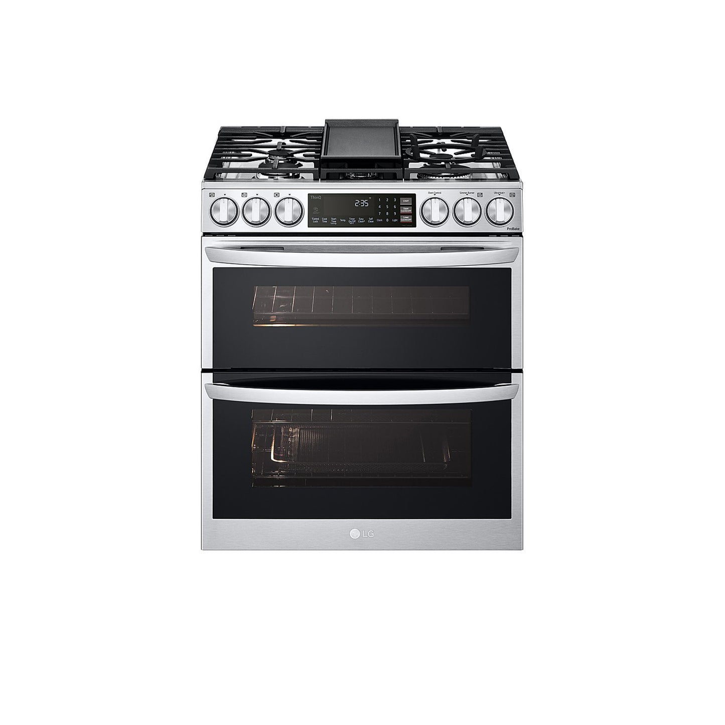 6.9 cu. ft. Smart Gas Double Oven Slide-in Range with InstaView®, ProBake® Convection, Air Fry, and Air Sous Vide