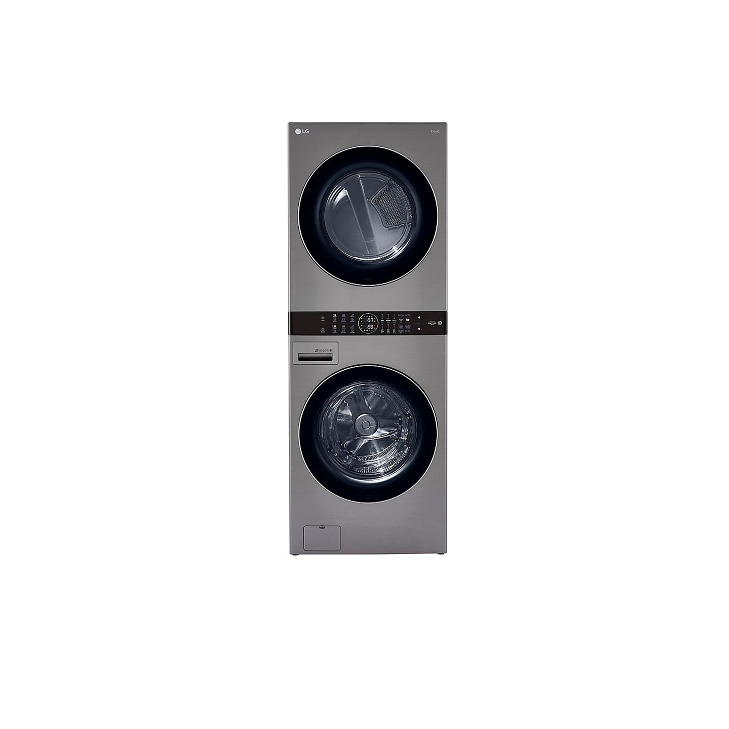 Single Unit Front Load LG WashTower™ with Center Control™ 4.5 cu. ft. Washer and 7.4 cu. ft. Electric Dryer