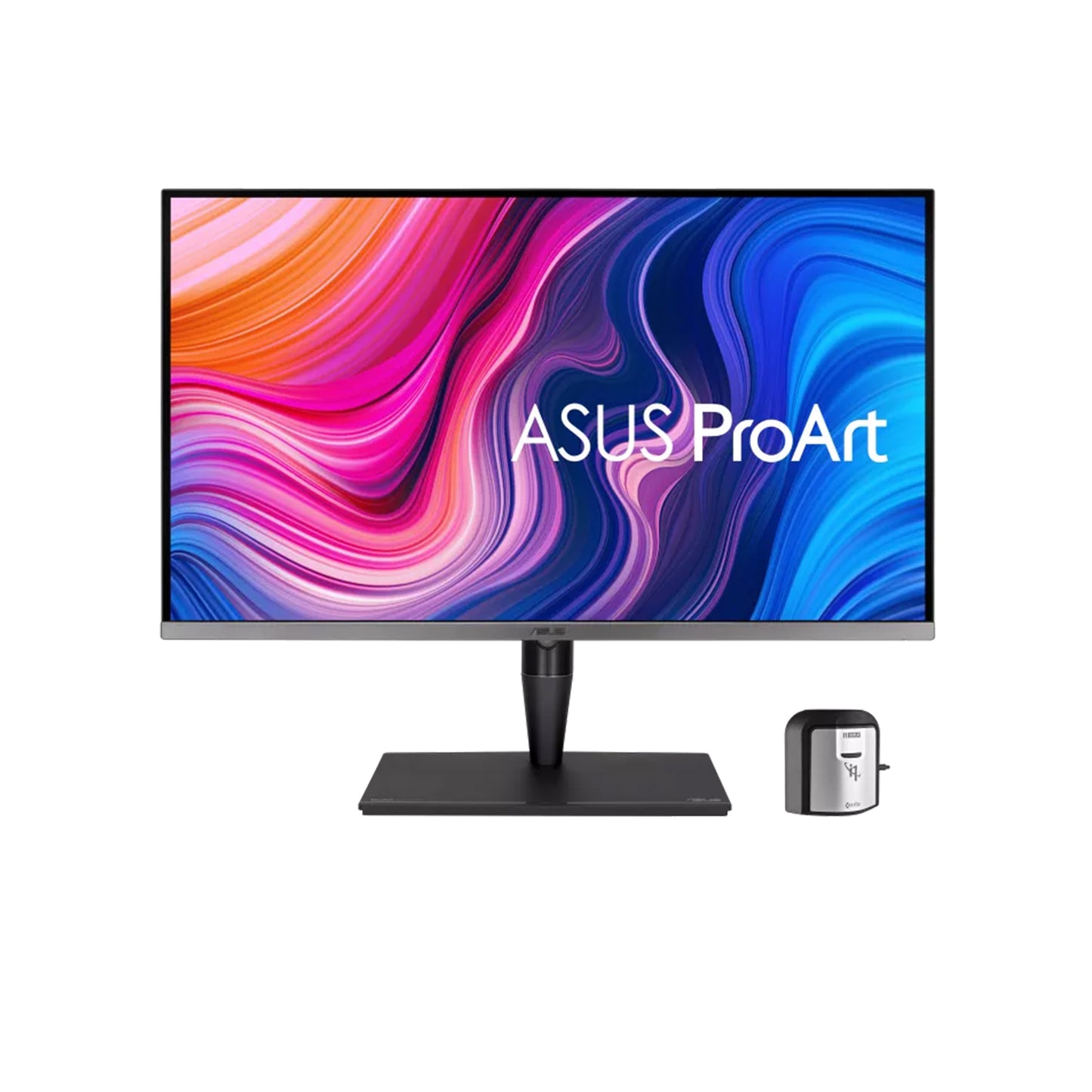 شاشة ASUS ProArt Display PA279CV مقاس 27 بوصة بدقة 4K HDR UHD (3840 × 2160)، IPS، 100% sRGB/Rec. 709، ΔE &lt; 2، USB-C DisplayPort HDMI USB hub، تم التحقق من Calman، متوافق مع شاشة الكمبيوتر المحمول وMac، أسود 