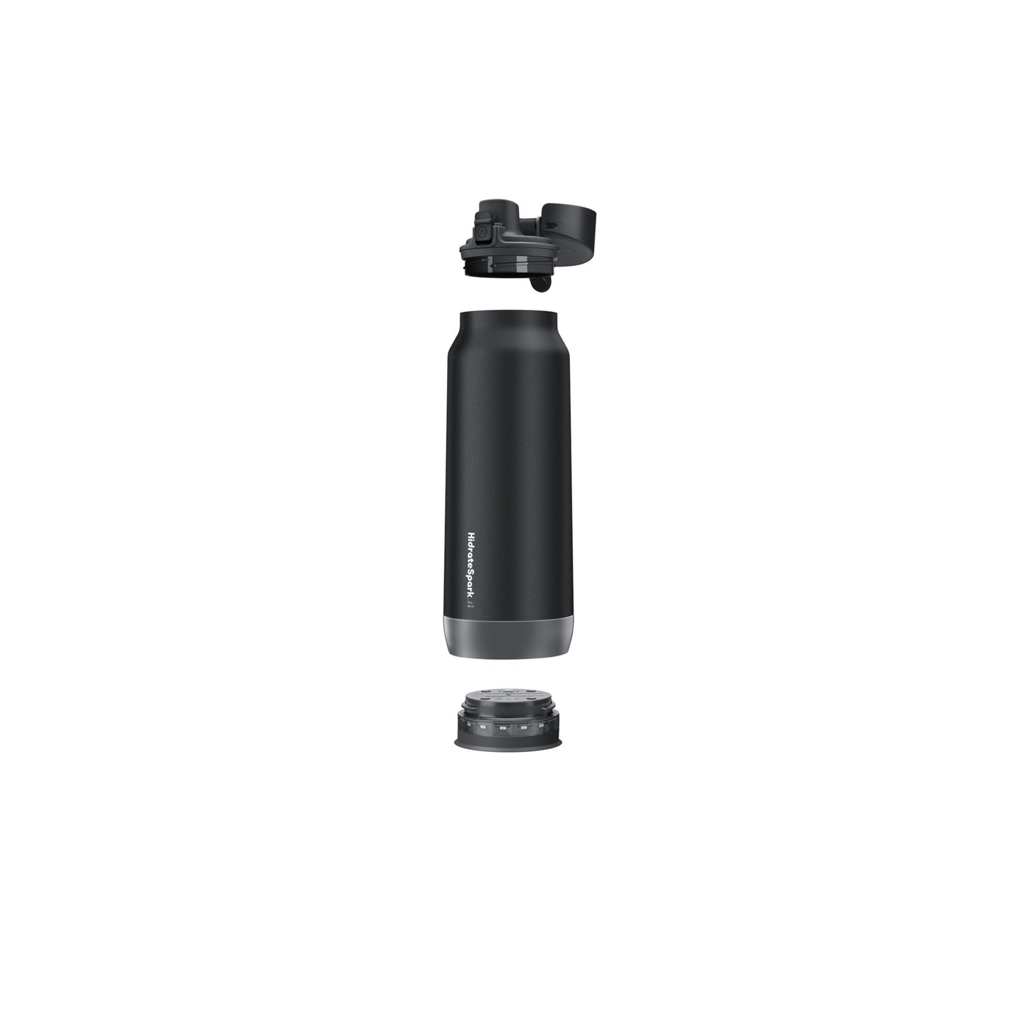 HidrateSpark PRO STEEL - 32 oz. Smart Water Bottle + Bonus Straw Lid