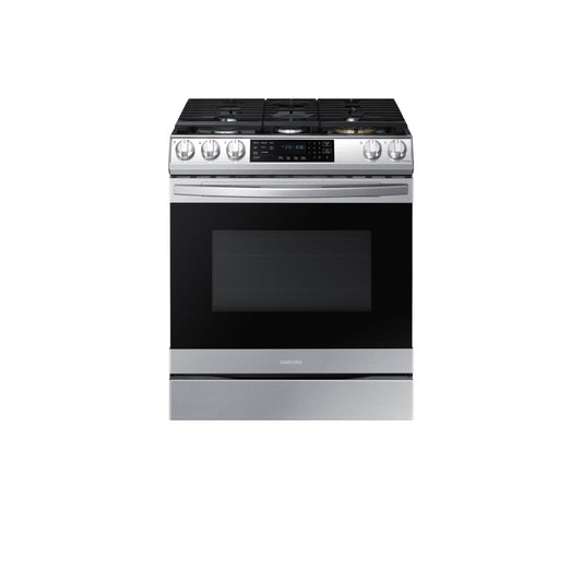 6.0 cu. ft. Smart Slide-in Gas Range with Air Fry & Convection in Fingerprint Resistant Stainless Steel.