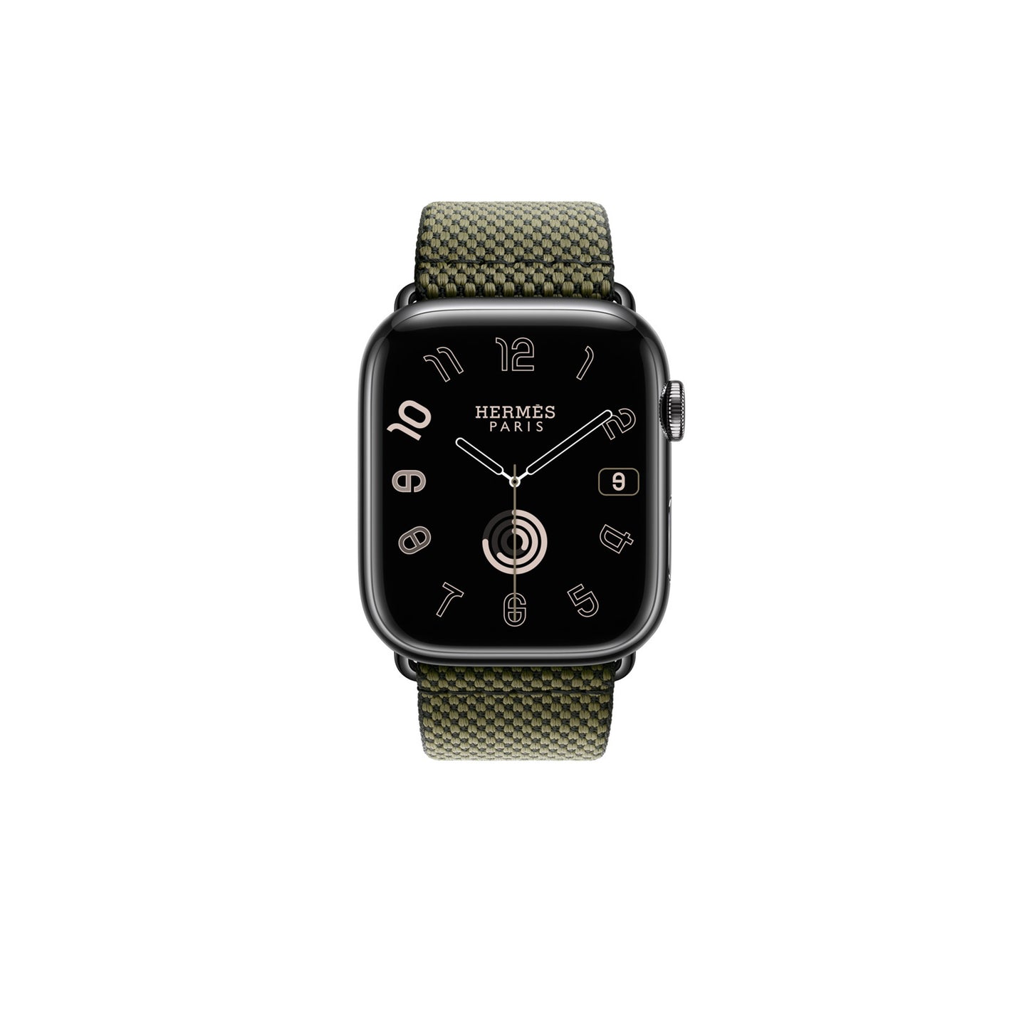 Apple Watch Hermès - 41mm Framboise/Écru Toile H Single Tour