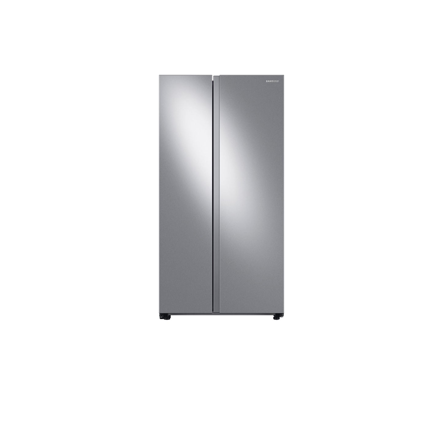 23 cu. ft. Smart Counter Depth Side-by-Side Refrigerator in Stainless Steel.