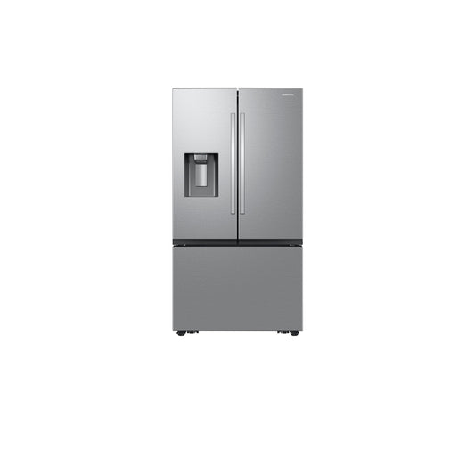 31 cu. ft. Mega Capacity 3-Door French Door Refrigerator with Four Types of Ice in Stainless Steel