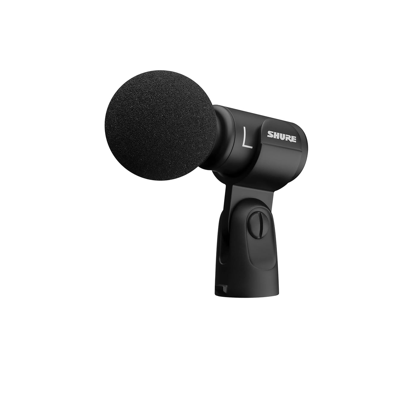 Shure MV88+ Stereo USB Microphone - Condenser Microphone for Streaming and Recording Vocals & Instruments, Mac & Windows Compatible, Real-Time Headphone Monitoring Output, Travel Friendly – Black