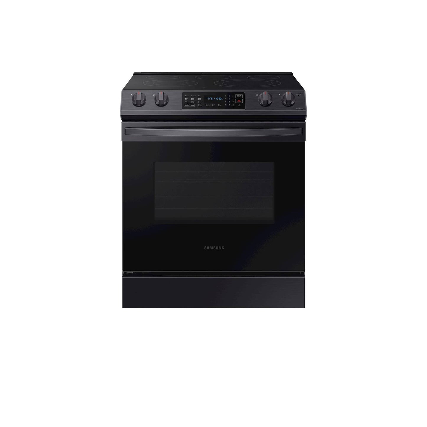 6.3 cu. ft. Smart Slide-in Electric Range in Stainless Steel.