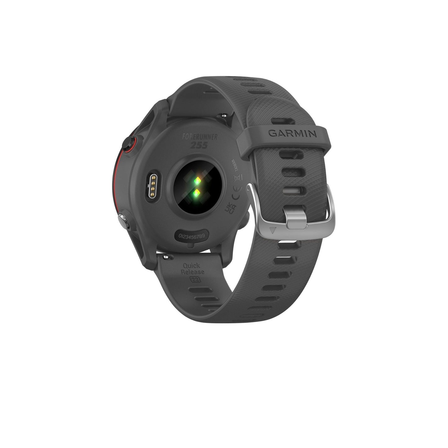 Garmin - Forerunner 255 GPS Smartwatch 46 mm Fiber-reinforced polymer - Slate Gray