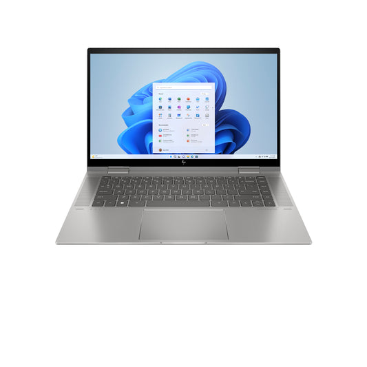 كمبيوتر محمول HP Envy x360 2 في 1، معالج Intel® Core™ i5-1335U، ذاكرة وصول عشوائي سعتها 8 جيجابايت، محرك أقراص SSD سعة 256 جيجابايت. 