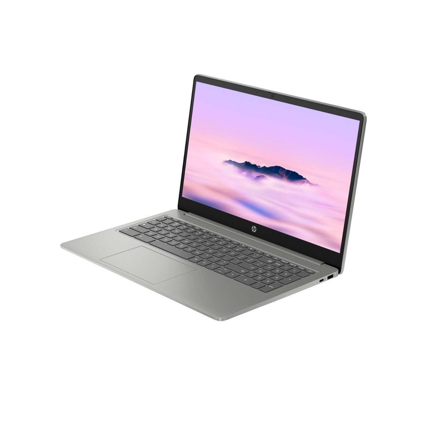 HP Chromebook، نظام تشغيل Chrome، 15.6 بوصة، Intel® Core™ i3، ذاكرة الوصول العشوائي 8 جيجابايت، 128 جيجابايت UFS، FHD 