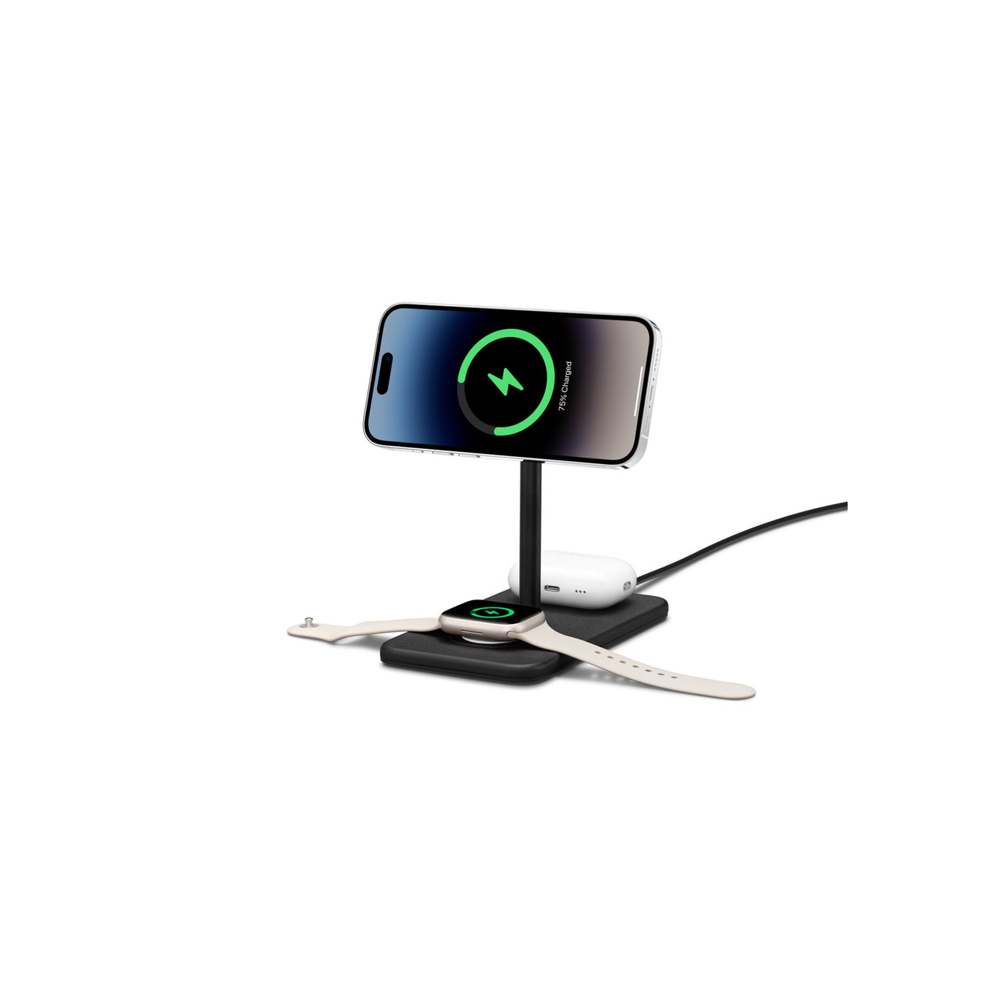 Twelve South HiRise 3 Deluxe 3-in-1 Wireless Charging Stand