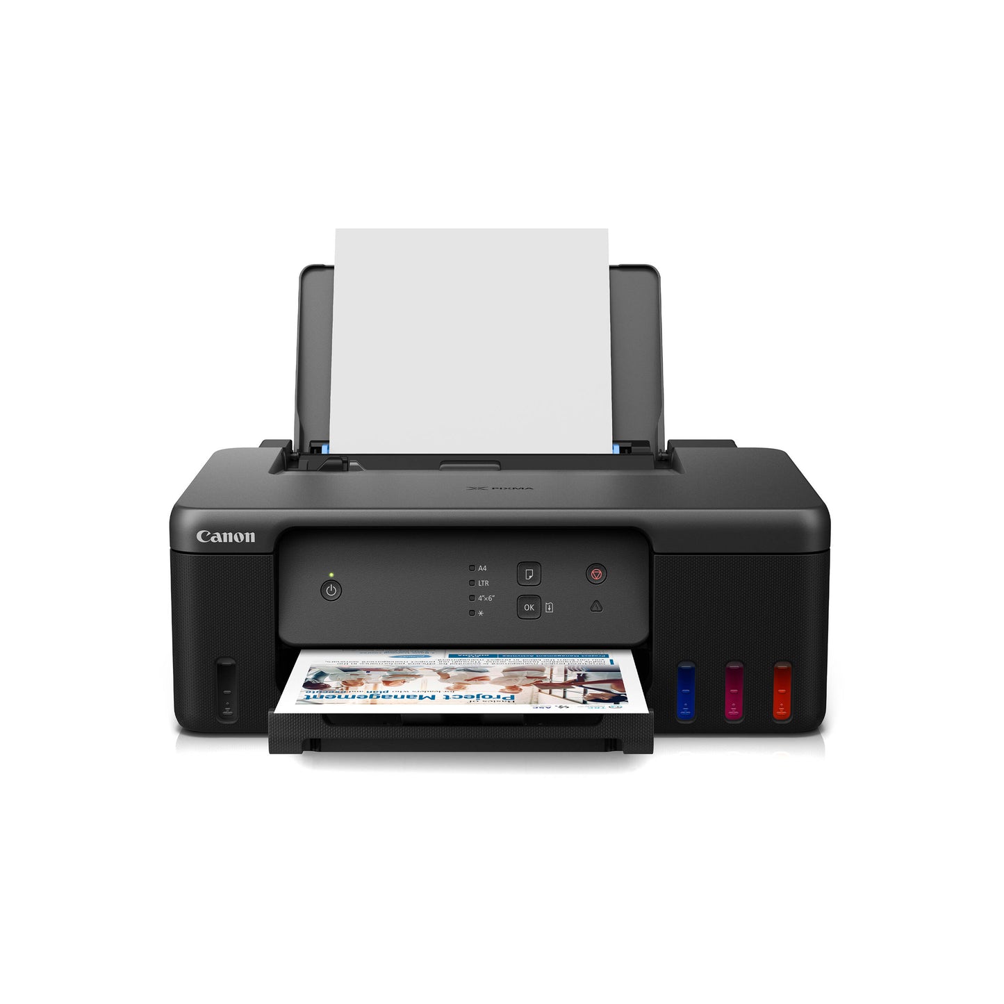 Canon PIXMA G1220 Single Function MegaTank Inkjet Printer, Print Only, Black, (4469C002)