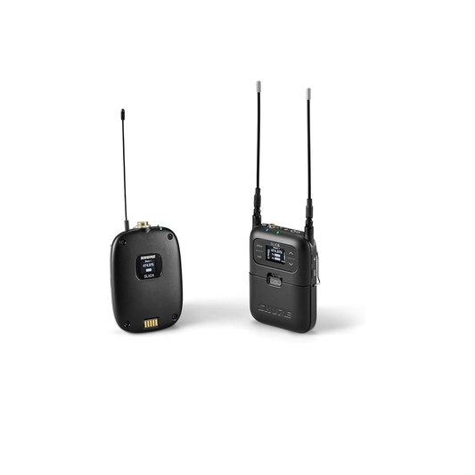 Shure SLXD15 Portable Digital Wireless Bodypack System with SLXD1 Bodypack Transmitter, SLXD5 Single-Channel Portable Receiver (No Microphone Included) | H55 Band (514-558 MHz)