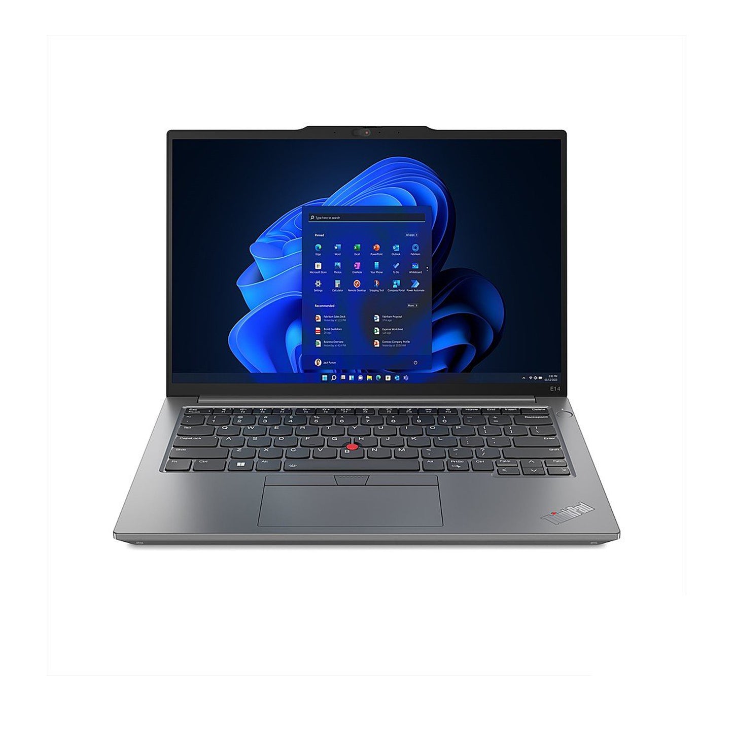 ThinkPad E14 Gen 5 AMD (14 بوصة) - رمادي قطبي 