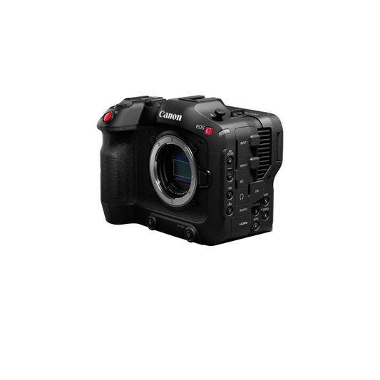 Canon - EOS C70 4K Video Mirrorless Cinema Camera with RF 24-105mm f/4 L IS USM Lens - Black.