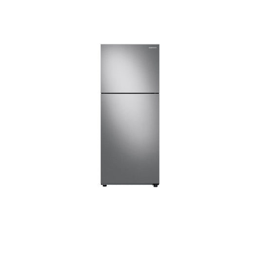 15.6 cu. ft. Top Freezer Refrigerator with All-Around Cooling in Stainless Steel.