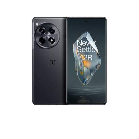 OnePlus - 12R 256GB (Unlocked) - Iron Gray & Cool Blue.