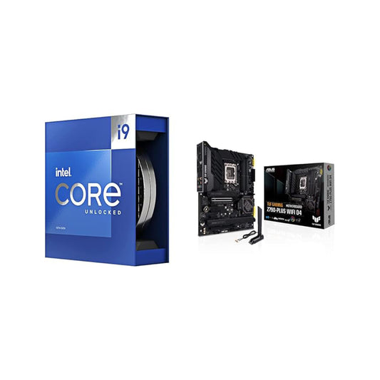 Intel Core i9-13900K Desktop Processor & ASUS TUF Gaming Z790-Plus WiFi D4 LGA 1700(Intel®12th&13th Gen) ATX Gaming Motherboard