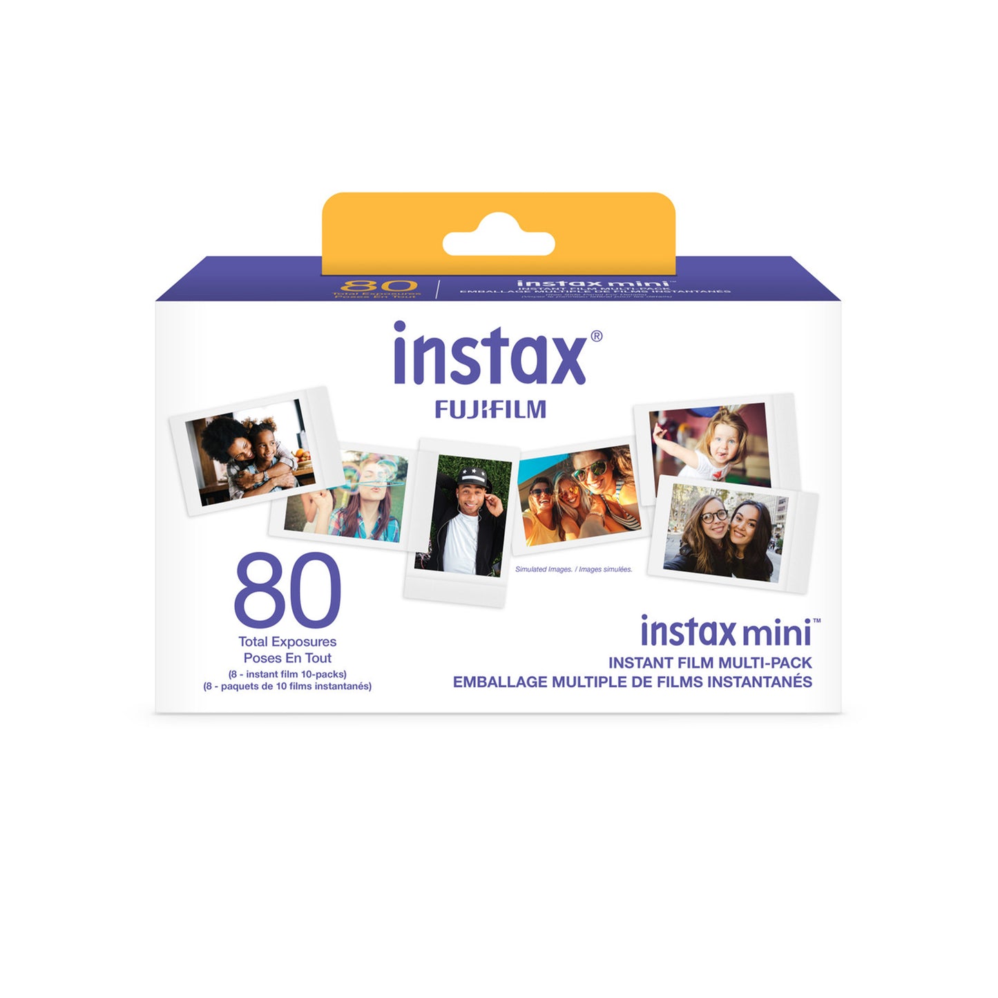 حزمة قيمة لفيلم FUJIFILM INSTAX Mini - 80 قطعة 