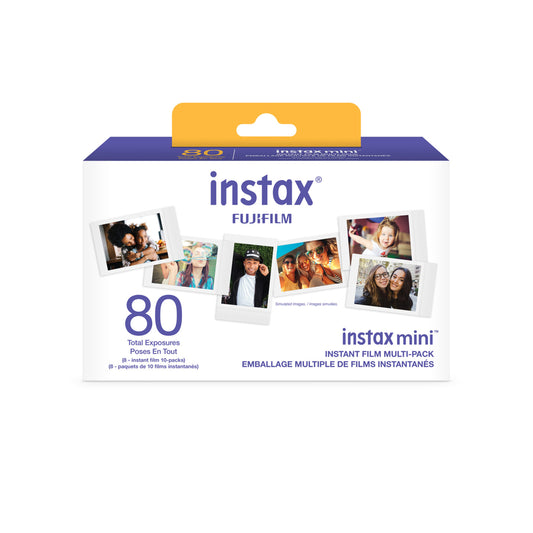 حزمة قيمة لفيلم FUJIFILM INSTAX Mini - 80 قطعة 