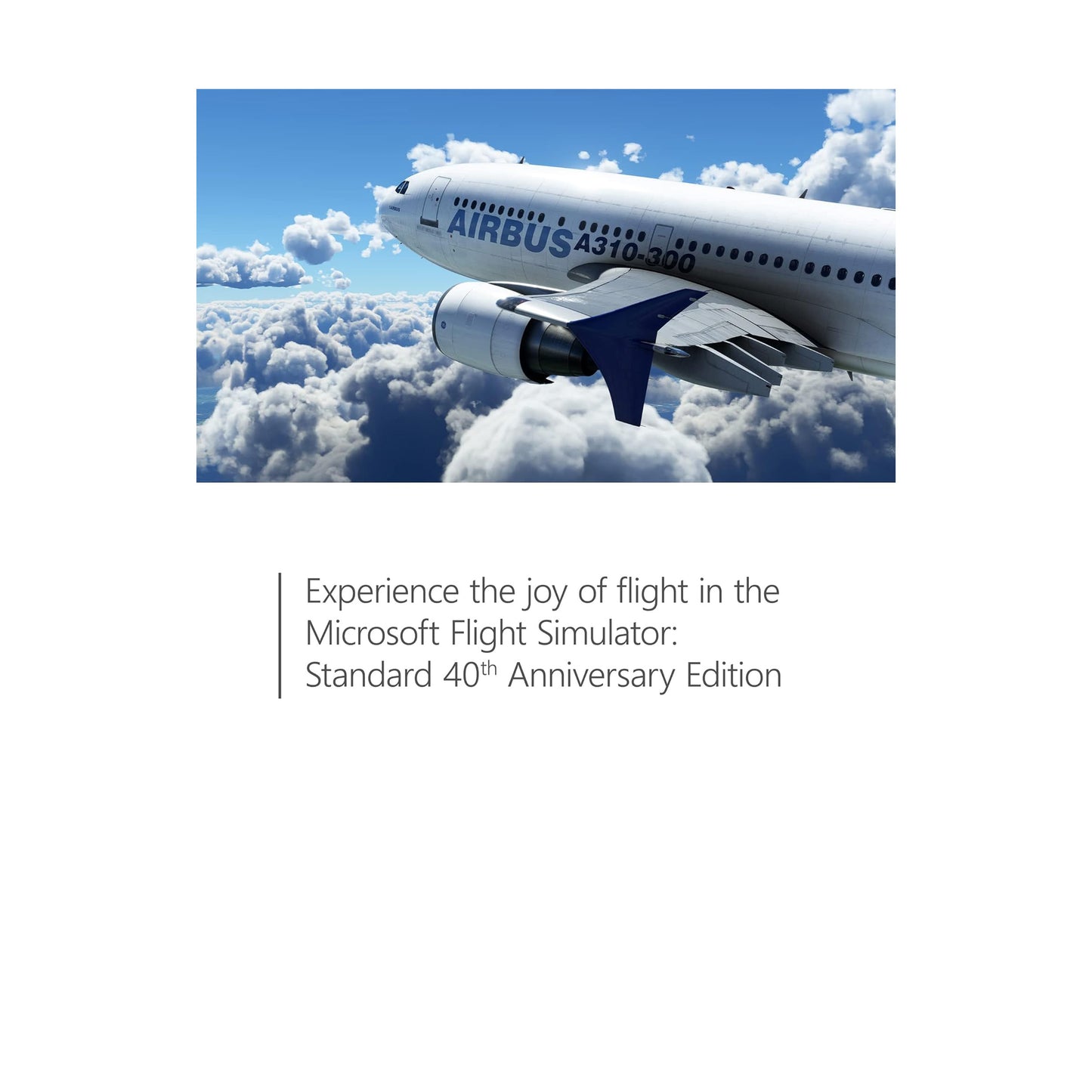 الذكرى الأربعون لـ Microsoft Flight Simulator – الإصدار القياسي – Xbox Series X|S، Windows [الرمز الرقمي] 