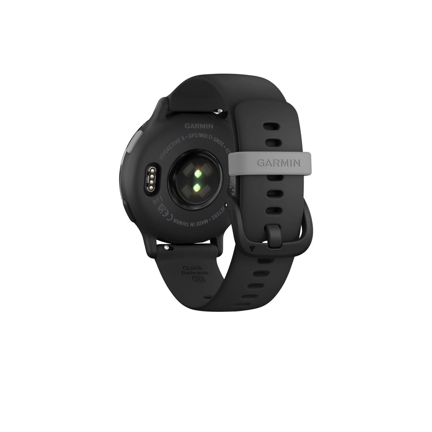 Garmin - vívoactive 5 GPS Smartwatch 42 mm Fiber-reinforced polymer - Slate Aluminum and Black