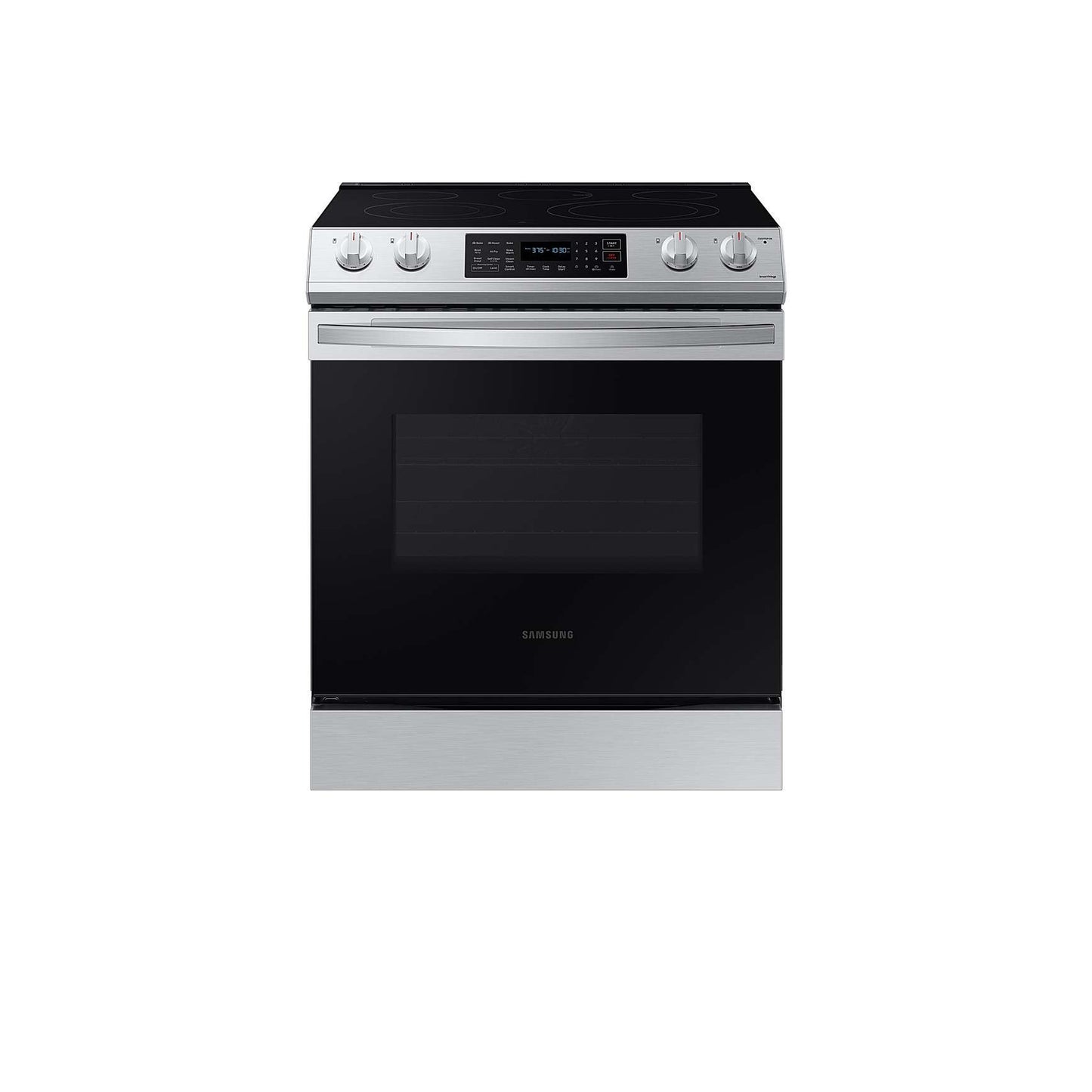 6.3 cu. ft. Smart Slide-in Electric Range with Air Fry & Convection in Stainless Steel.