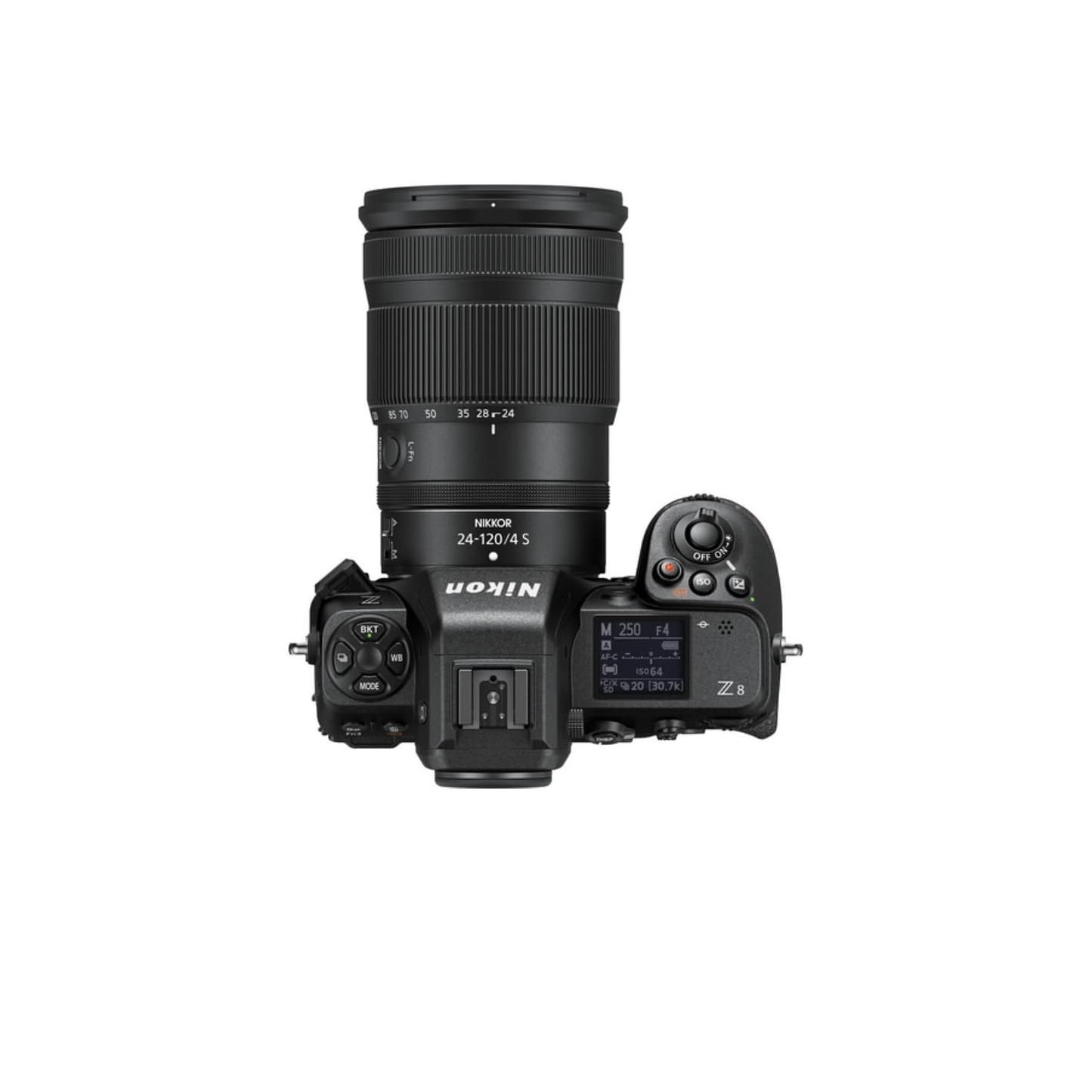 Nikon Z 8 with Zoom Lens  Professional full-frame mirrorless hybrid stillsvideo hybrid camera with 24-120mm f4 lens