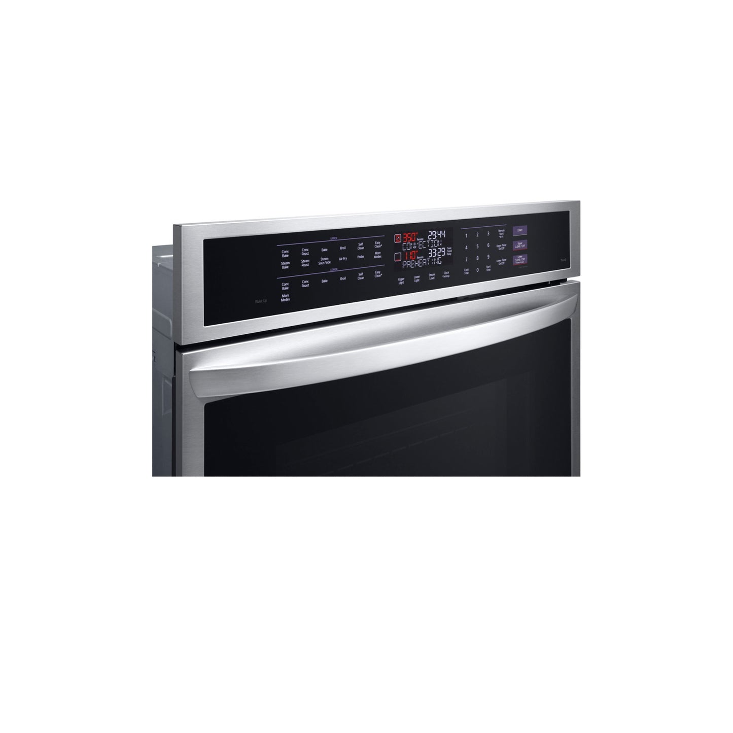 9.4 cu. ft. Smart Double Wall Oven with InstaView®, True Convection, Air Fry, and Steam Sous Vide