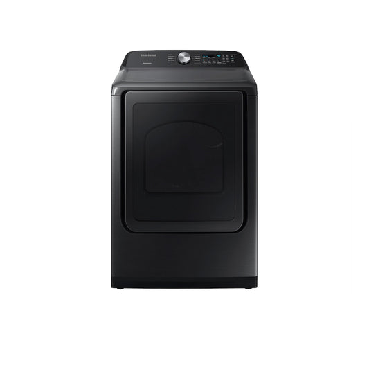 7.4 cu. ft. Capacity Electric Dryer with Sensor Dry in Brushed Black