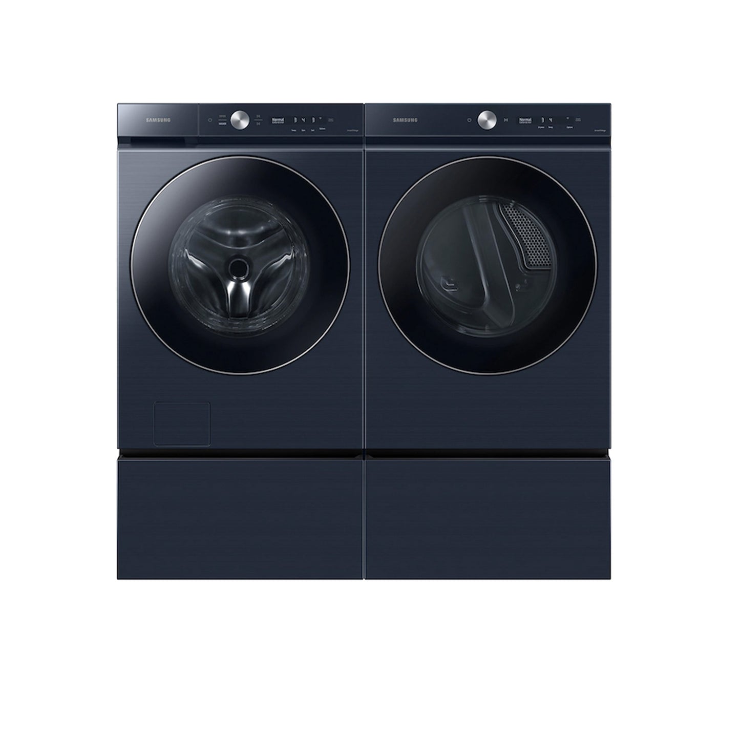 Bespoke 7.6 cu. ft. Ultra Capacity Electric Dryer with AI Optimal Dry and Super Speed Dry in Brushed Navy