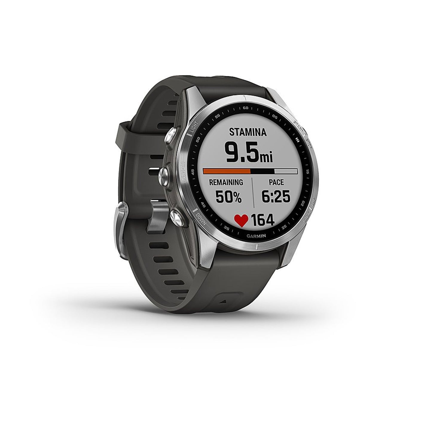 Garmin - fēnix 7S GPS Smartwatch 42 mm Fiber-reinforced polymer - Silver