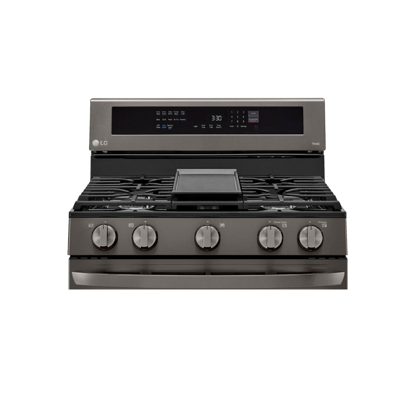 5.8 cu ft. Smart Wi-Fi Enabled True Convection InstaView® Gas Range with Air Fry