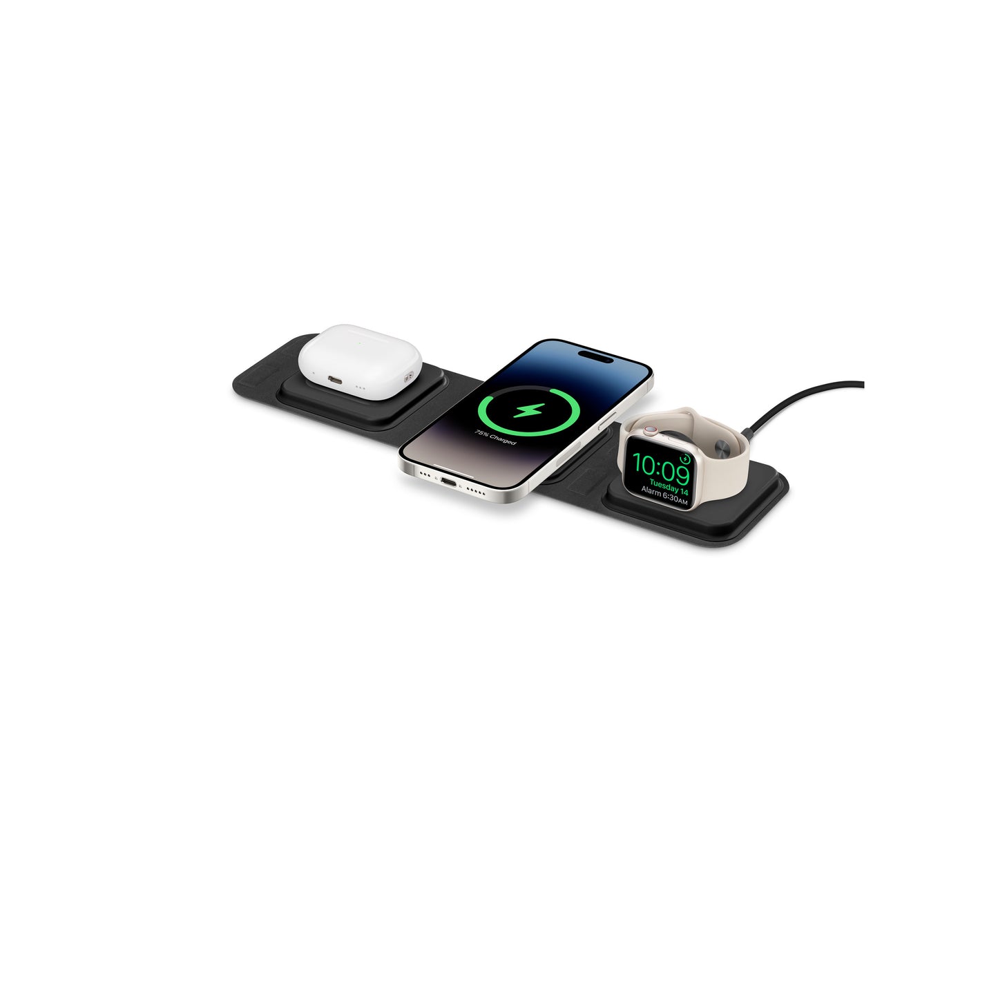 mophie 3-in-1 travel charger with MagSafe