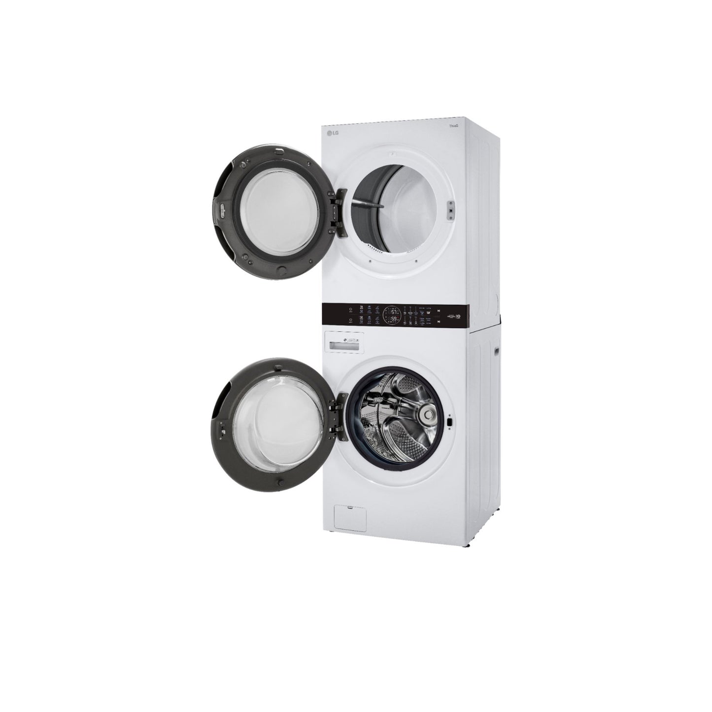 Single Unit Front Load LG WashTower™ with Center Control™ 4.5 cu. ft. Washer and 7.4 cu. ft. Electric Dryer