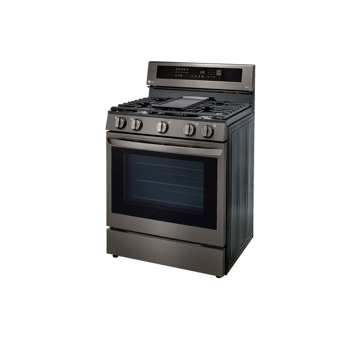 5.8 cu ft. Smart Wi-Fi Enabled True Convection InstaView® Gas Range with Air Fry