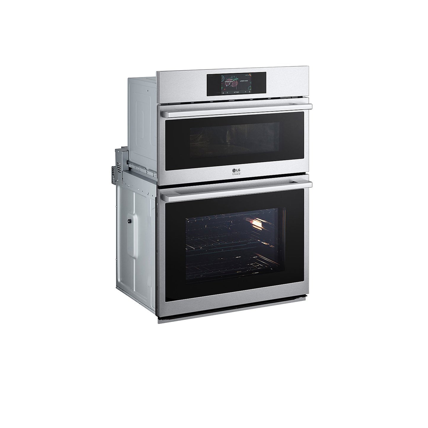 LG STUDIO 1.7/4.7 cu. ft. Combination Double Wall Oven with Air Fry