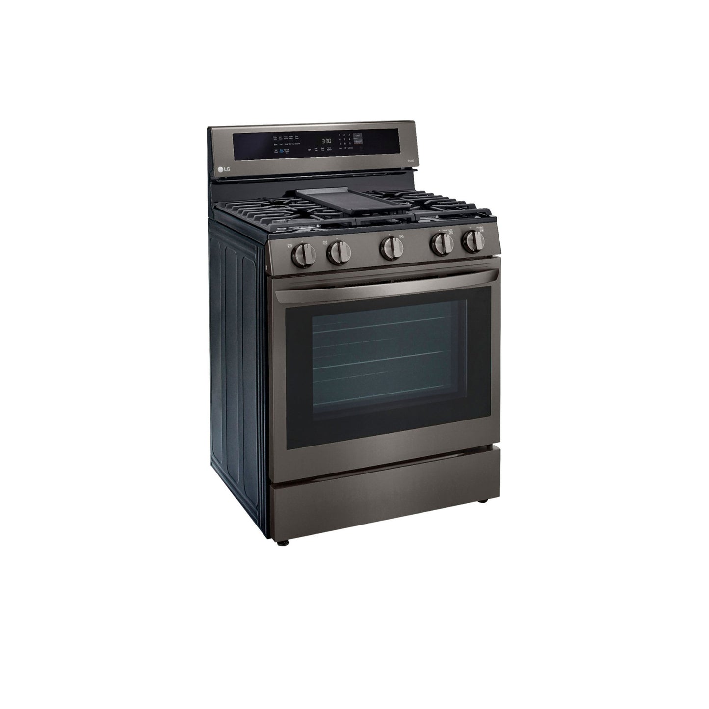 5.8 cu ft. Smart Wi-Fi Enabled True Convection InstaView® Gas Range with Air Fry