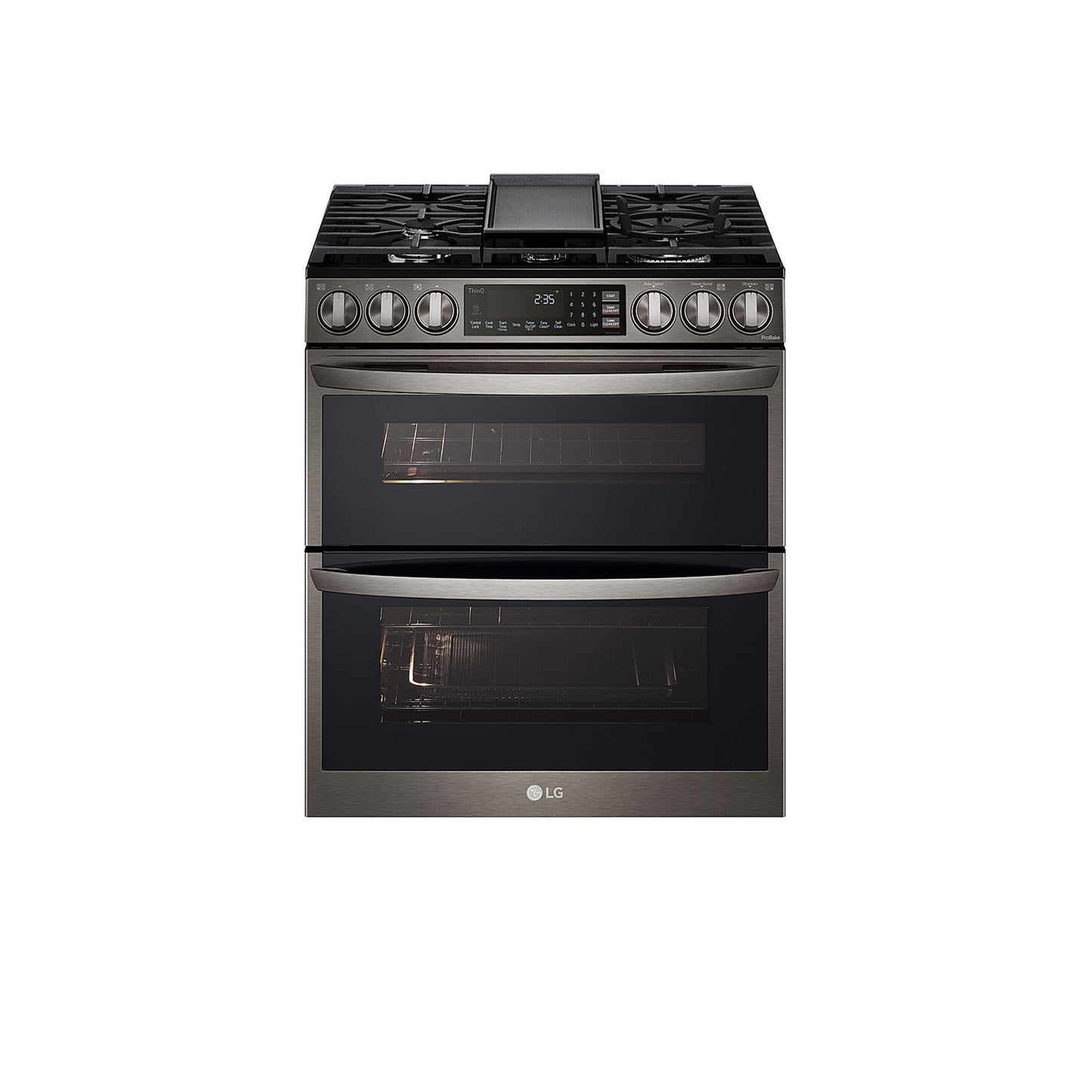 6.9 cu. ft. Smart Gas Double Oven Slide-in Range with InstaView®, ProBake® Convection, Air Fry, and Air Sous Vide