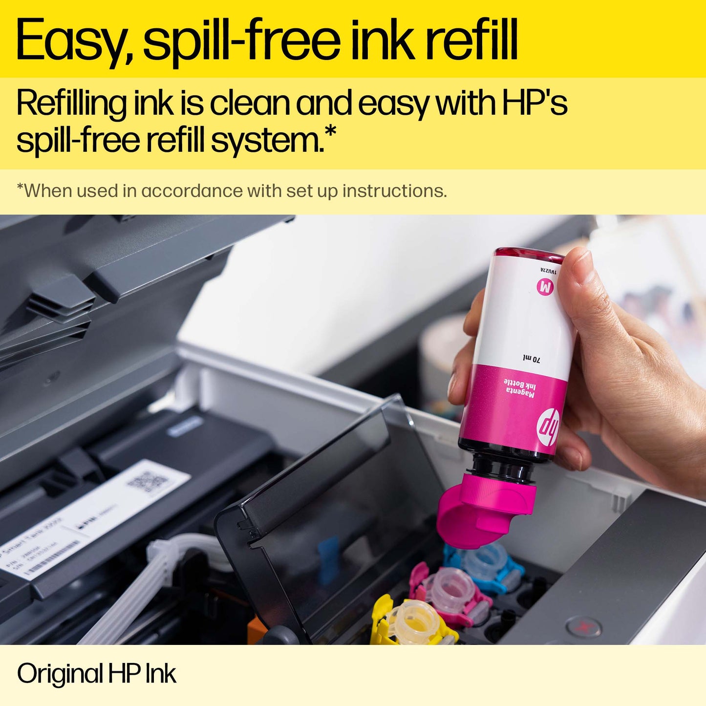 HP 32XL 135-ml Black Original Ink Bottle, 1VV24AN