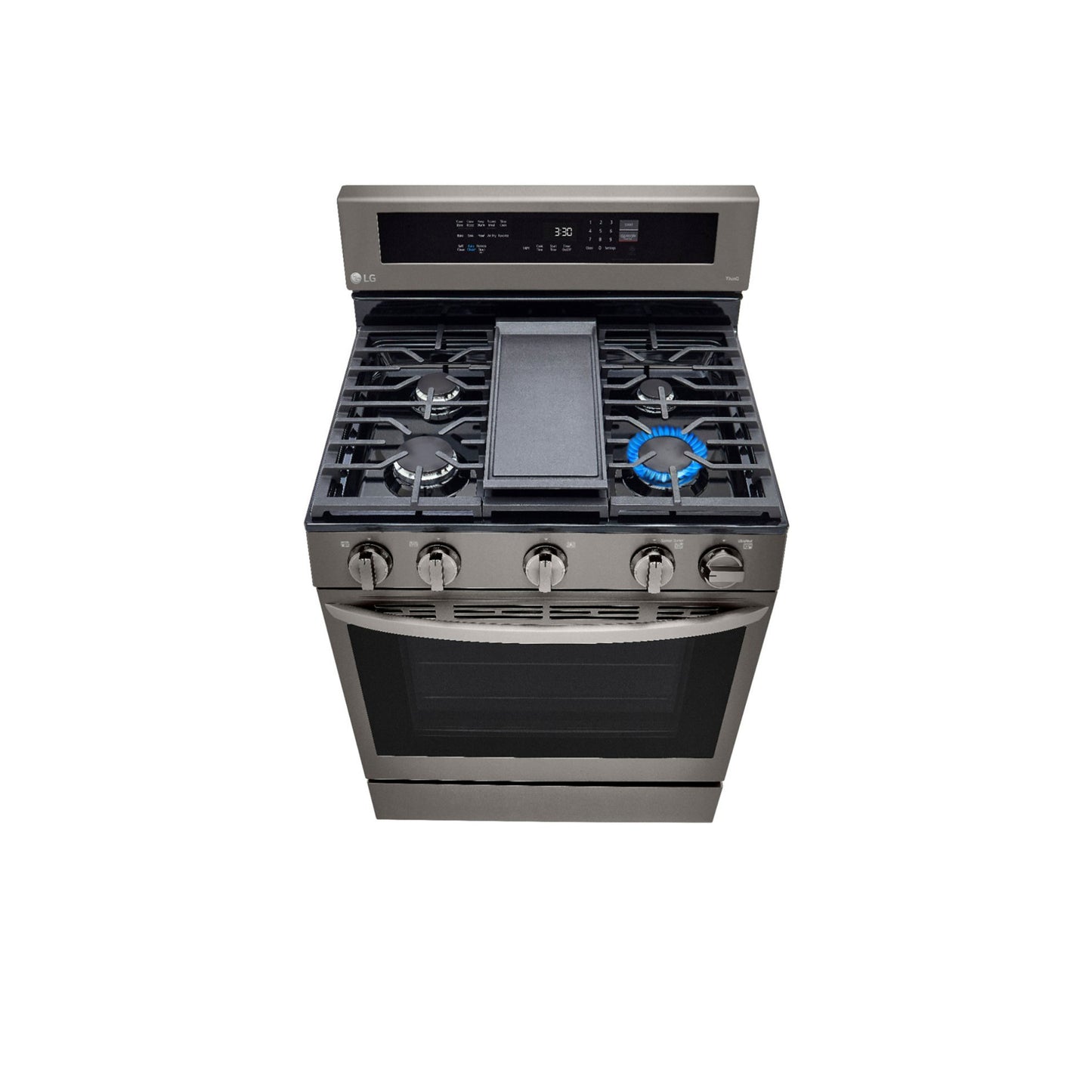 5.8 cu ft. Smart Wi-Fi Enabled True Convection InstaView® Gas Range with Air Fry