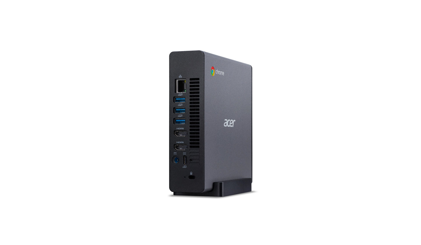 Acer Chromebox CXI4, Intel® Core™ i5-10210U processor Quad-core 1.60 GHz, 8 GB, DDR4 SDRAM, 256 GB SSD.