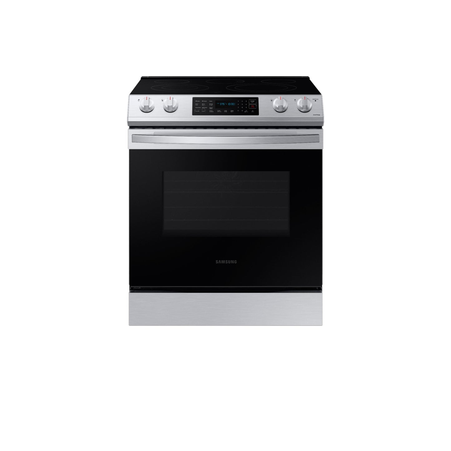 6.3 cu. ft. Smart Slide-in Electric Range in Stainless Steel.